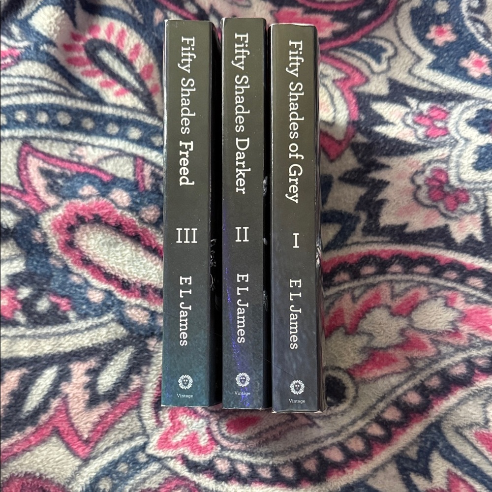 Fifty Shades Trilogy Book Set by EL James